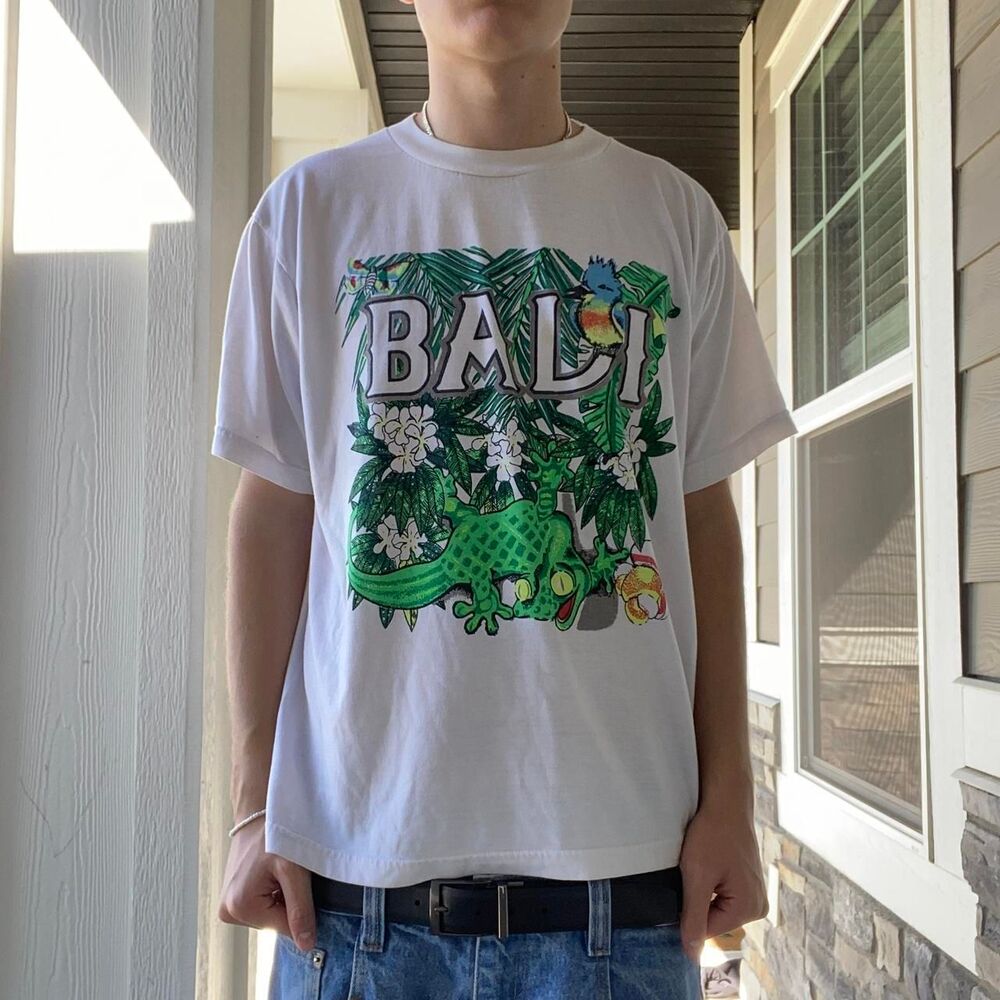 Bali Men's White T-shirt